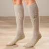 Kniestrümpfe mit Metallic-Effekt extra weit 3er-Set