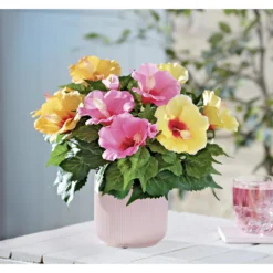 Künstliche Hibiskussträuße 3er-Set Gainsborough