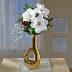 Künstlicher Christrosen-Strauß Eldo