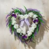 Künstliches Lavendel-Herz