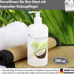 Kokosnussöl-Körperlotion
