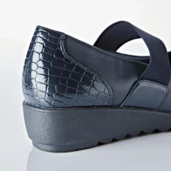 Komfort-Ballerina Brigitte navy