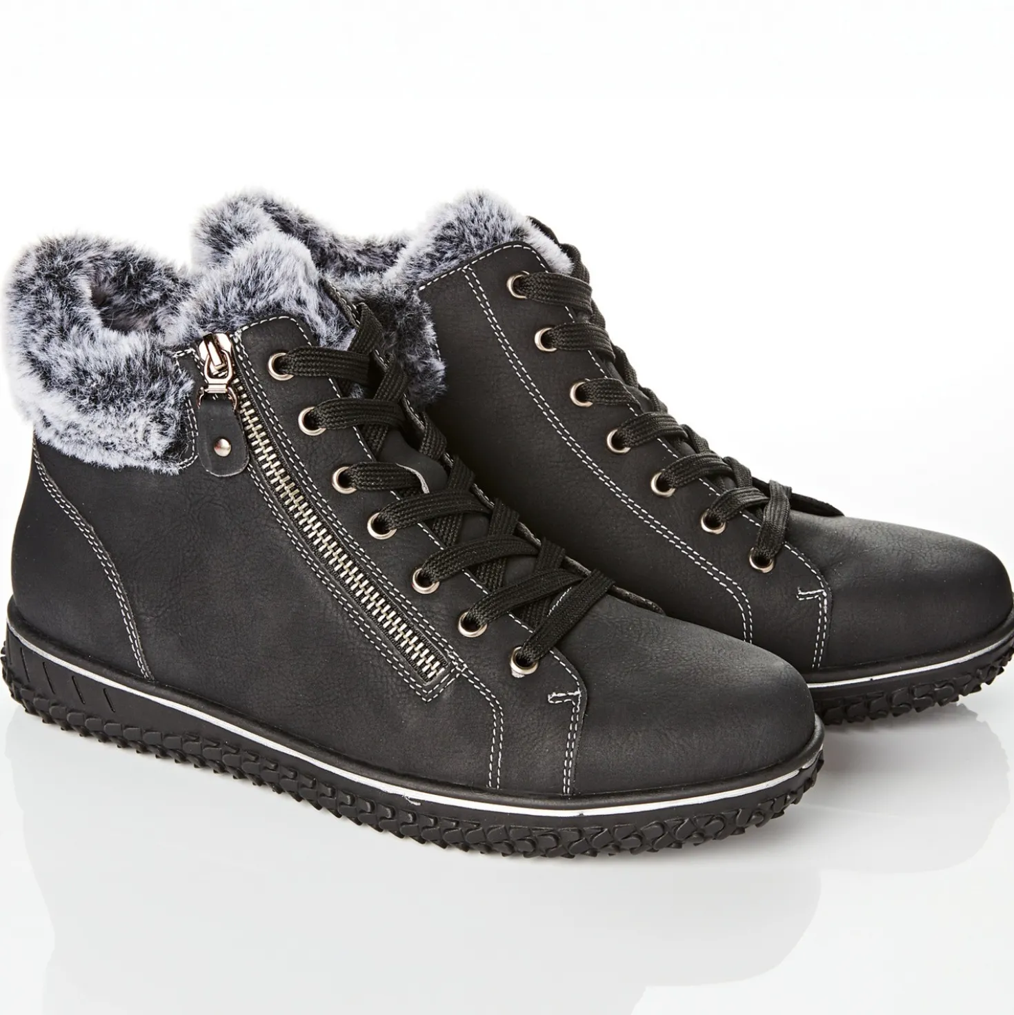 Komfort-Boots "Gloria" anthrazit
