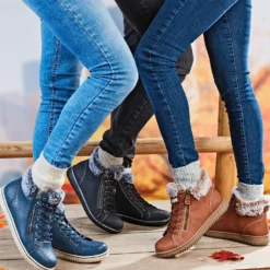 Komfort-Boots "Gloria" cognac