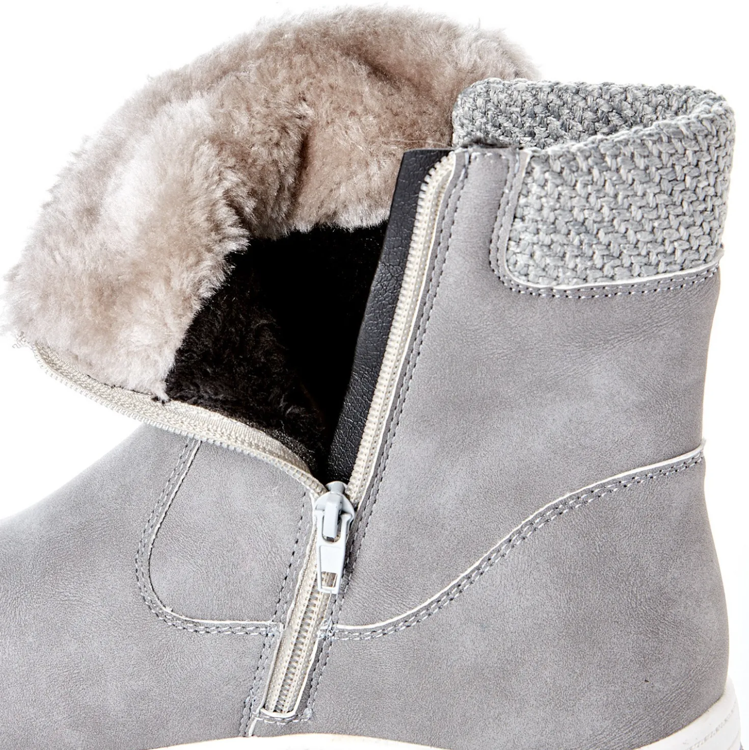 Komfort-Boots "Magda" grau