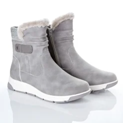 Komfort-Boots "Magda" grau