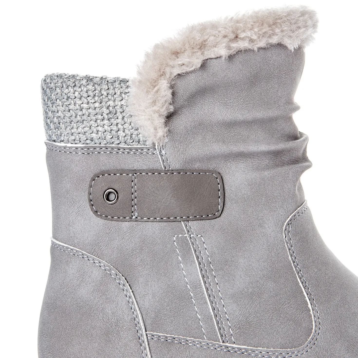 Komfort-Boots "Magda" grau