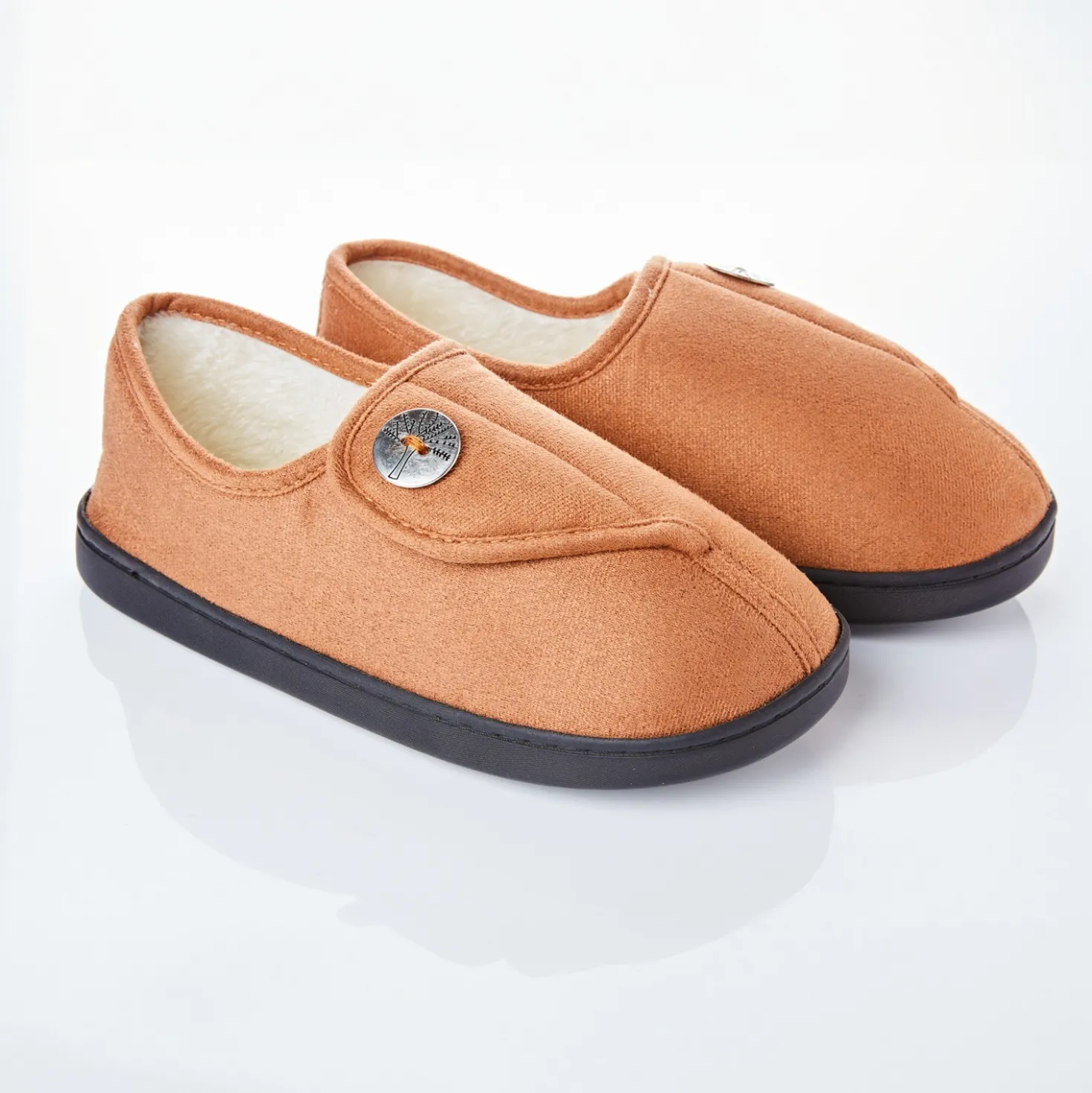 Komfort-Pantoffel "Irene" camel