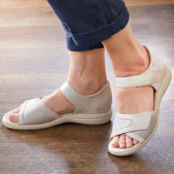 Komfort-Sandale "Rike" beige