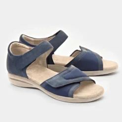 Komfort-Sandale "Rike" blau