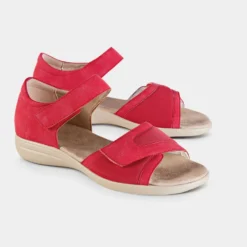 Komfort-Sandale „Rike”rot