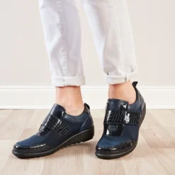 Komfortschuh "Doris" blau