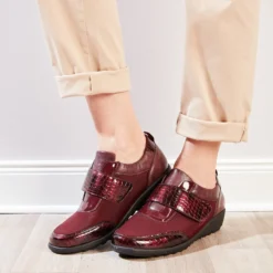 Komfortschuh "Doris" bordeaux