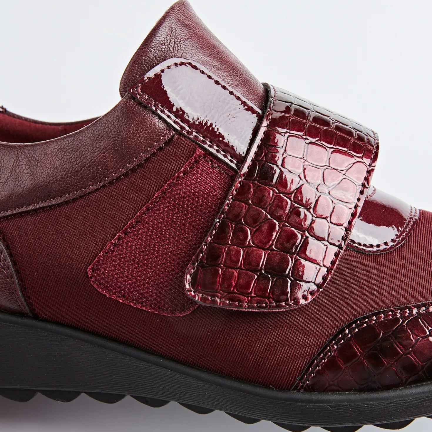 Komfortschuh "Doris" bordeaux