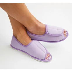 Komfort-Slipper "Gerda" lila