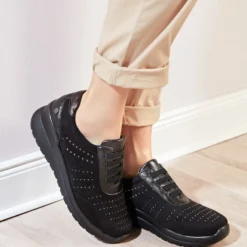Komfort-Sneaker "Anni" schwarz