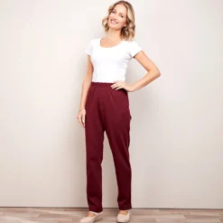 Komfort-Thermo-Hose bordeaux