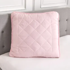 Kopfkissen versteppt rosé 80x80cm Eldo