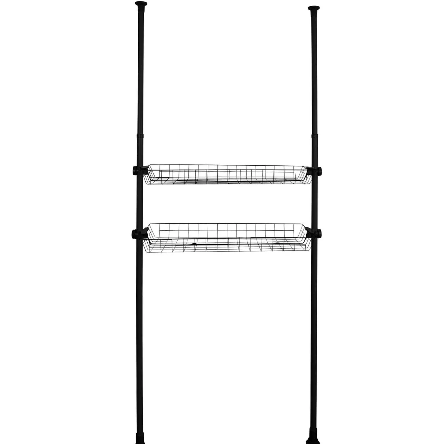 Korb Herkules 2er Set Schwarz WENKO