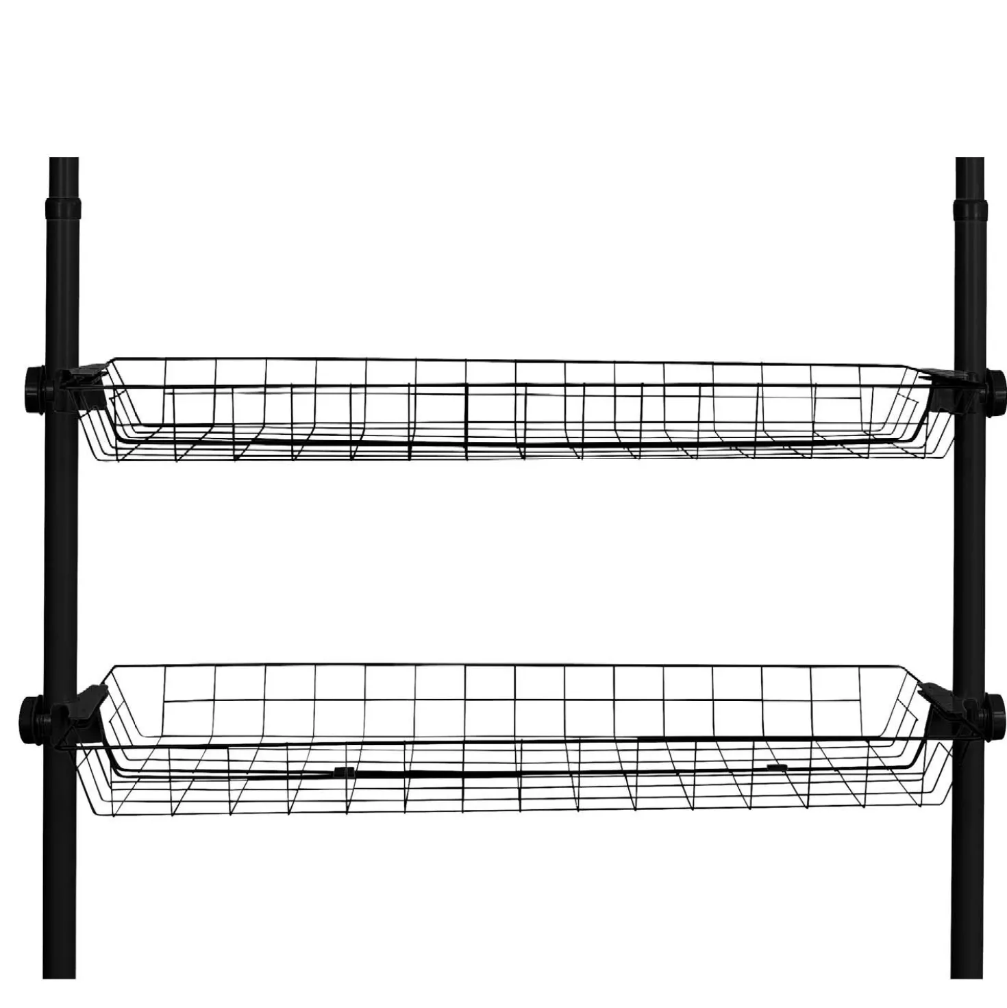 Korb Herkules 2er Set Schwarz WENKO