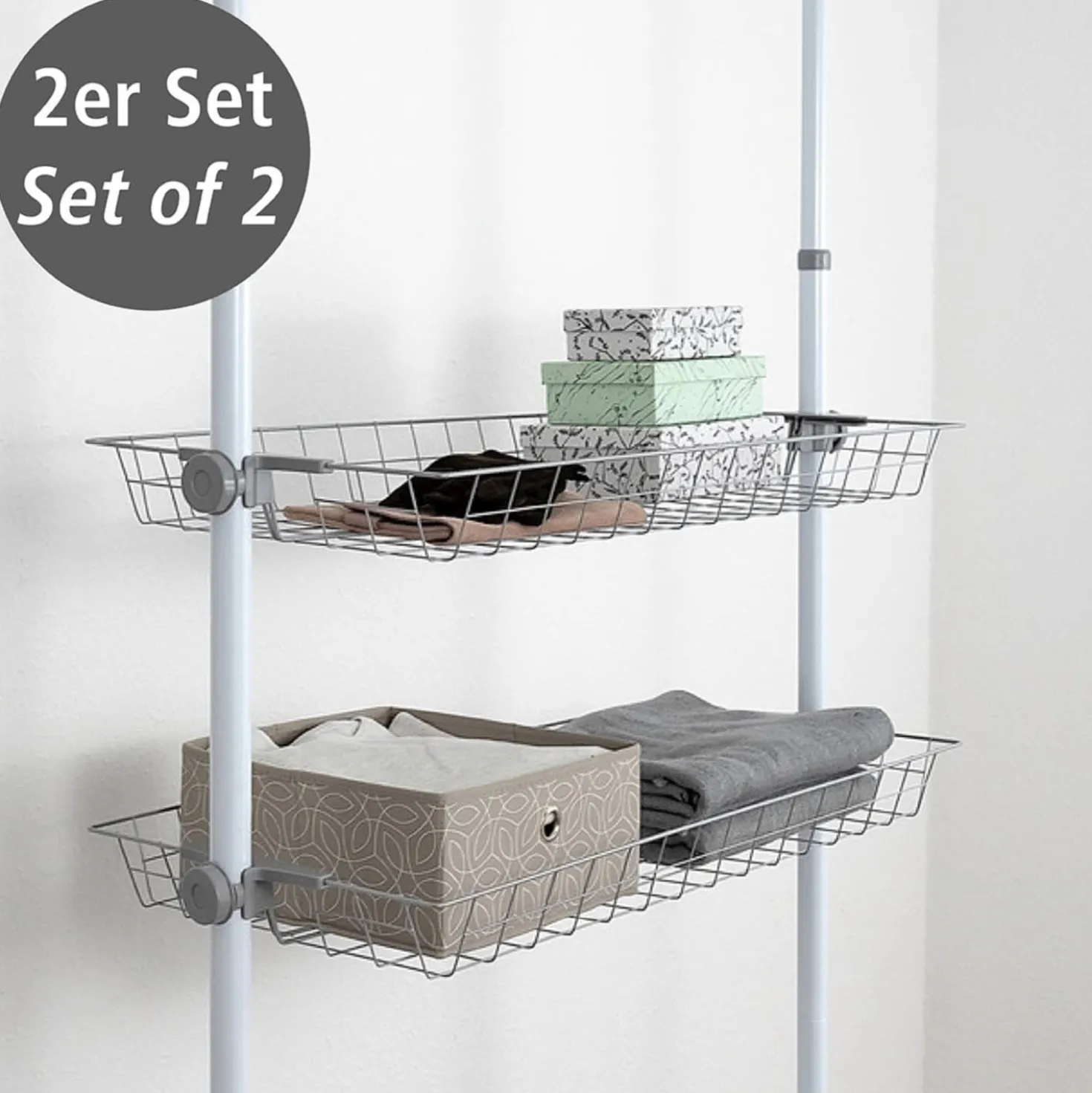 Korb Herkules 2er Set WENKO