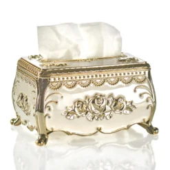 Kosmetiktücher-Box „Barock-Rosen“
