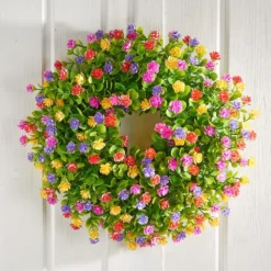 Kunstblumenkranz Buchsbaum "Sommer" Eldo