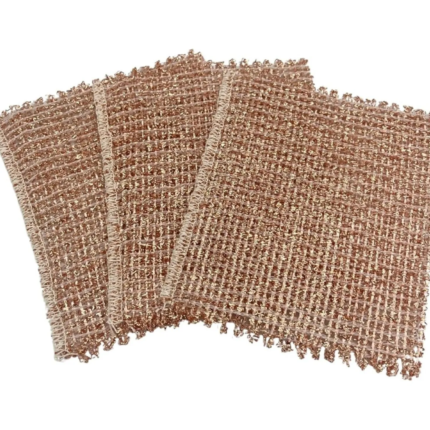 Kupfertücher, 3er-Set