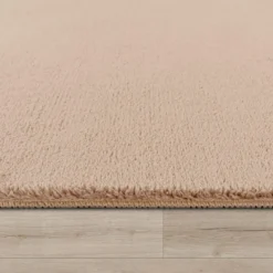 Kurzflor-Teppich CADIZ 630 Beige Rund Paco Home