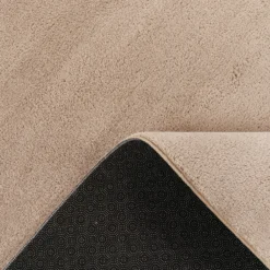 Kurzflor-Teppich CADIZ 630 Beige Rund Paco Home