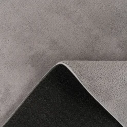 Kurzflor-Teppich CADIZ 630 Grau Rund Paco Home