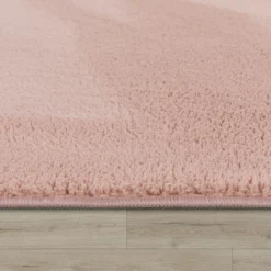 Kurzflor-Teppich CADIZ 630 Rosa Rund Paco Home