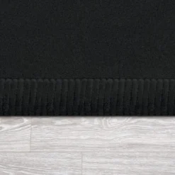 Kurzflor-Teppich TATAMI 475 Schwarz Rechteckig Paco Home