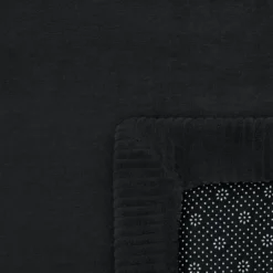 Kurzflor-Teppich TATAMI 475 Schwarz Rechteckig Paco Home