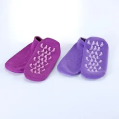 Lavendel-Gel-Socken 2er-Set