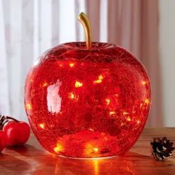 LED-Apfel rot Ø 16 cm Eldo