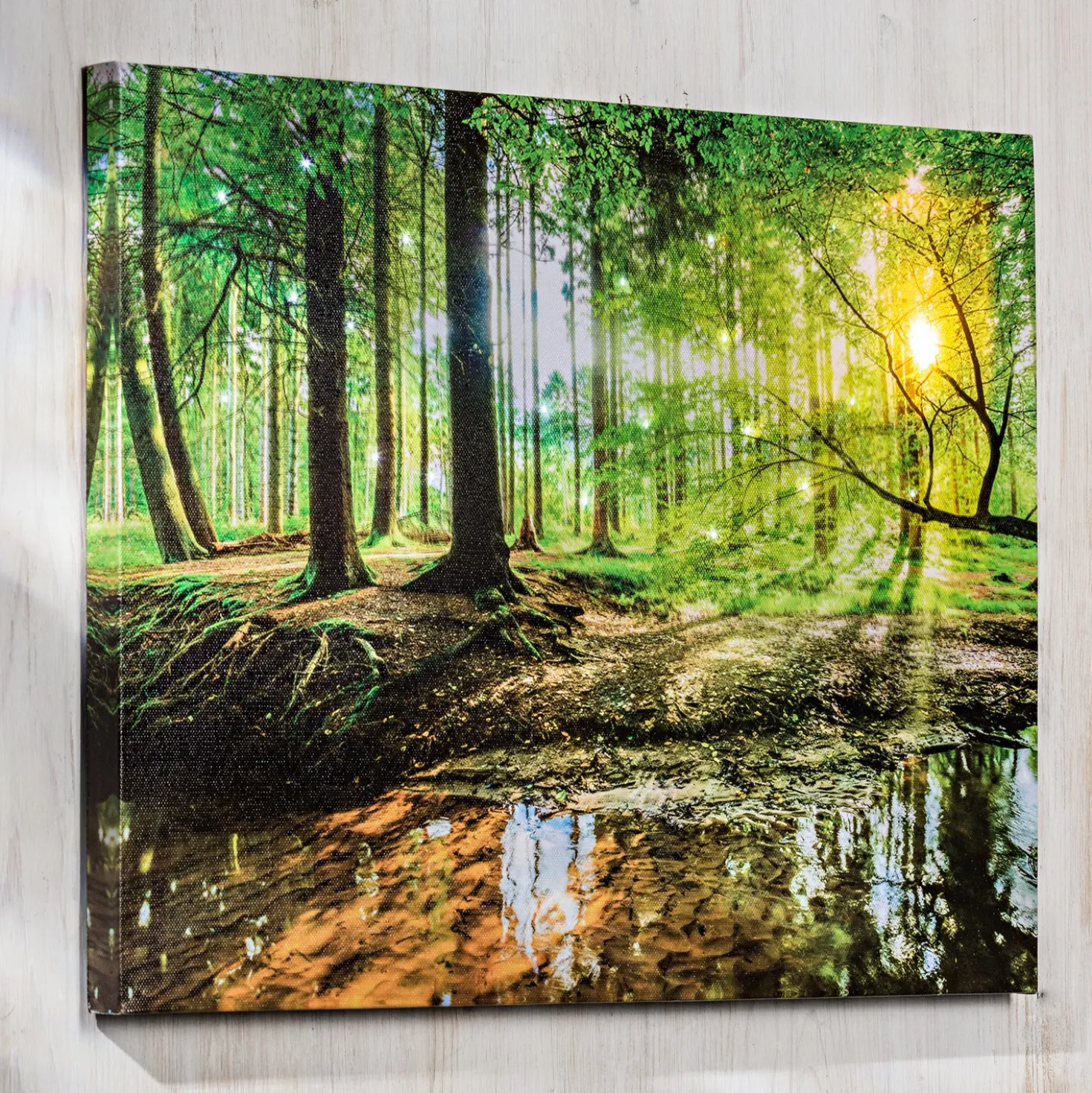 LED-Bild "Wald"