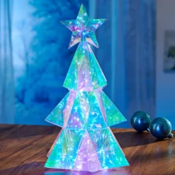 LED Deko-Baum mit Schimmereffekt