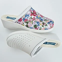 Leder-Clog