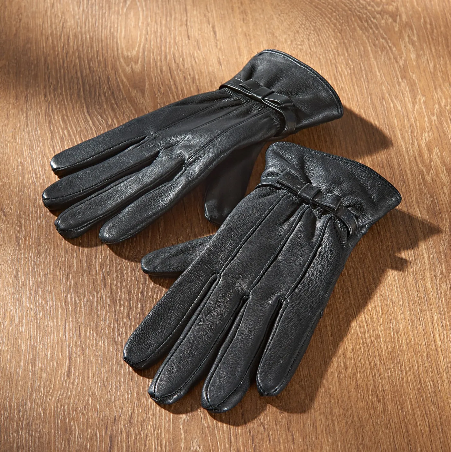 Leder-Damenhandschuhe