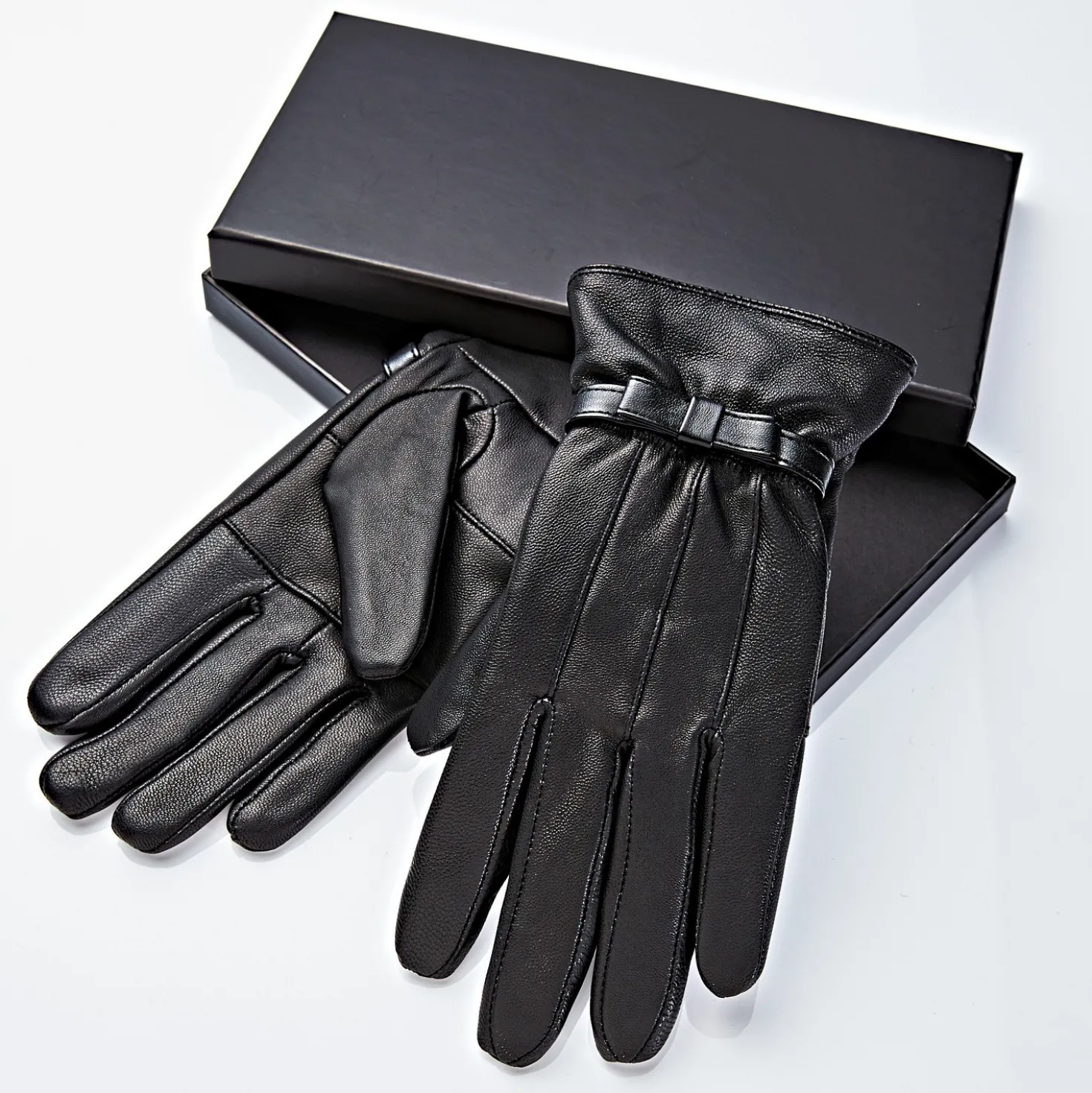 Leder-Damenhandschuhe