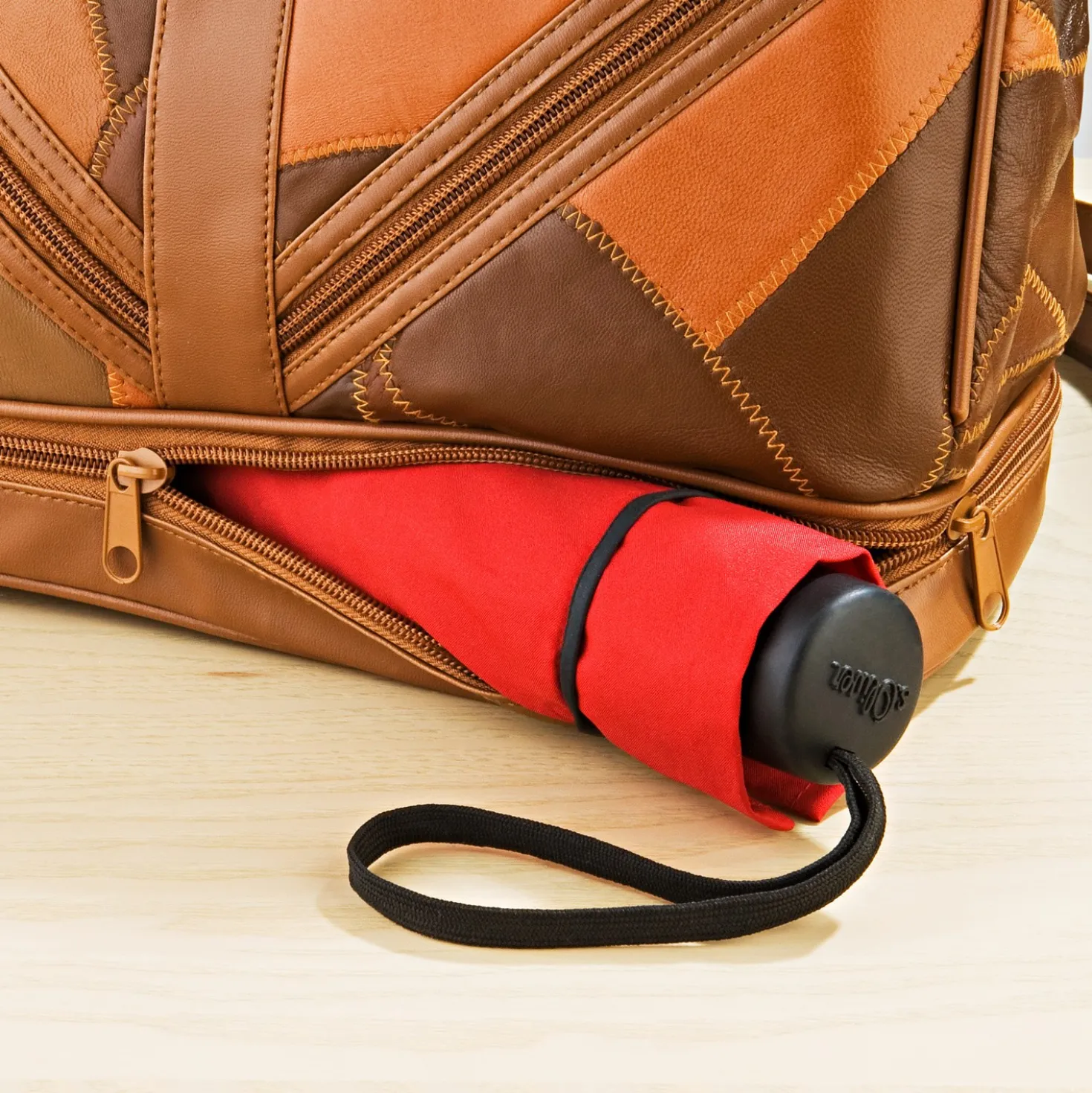Ledertasche braun