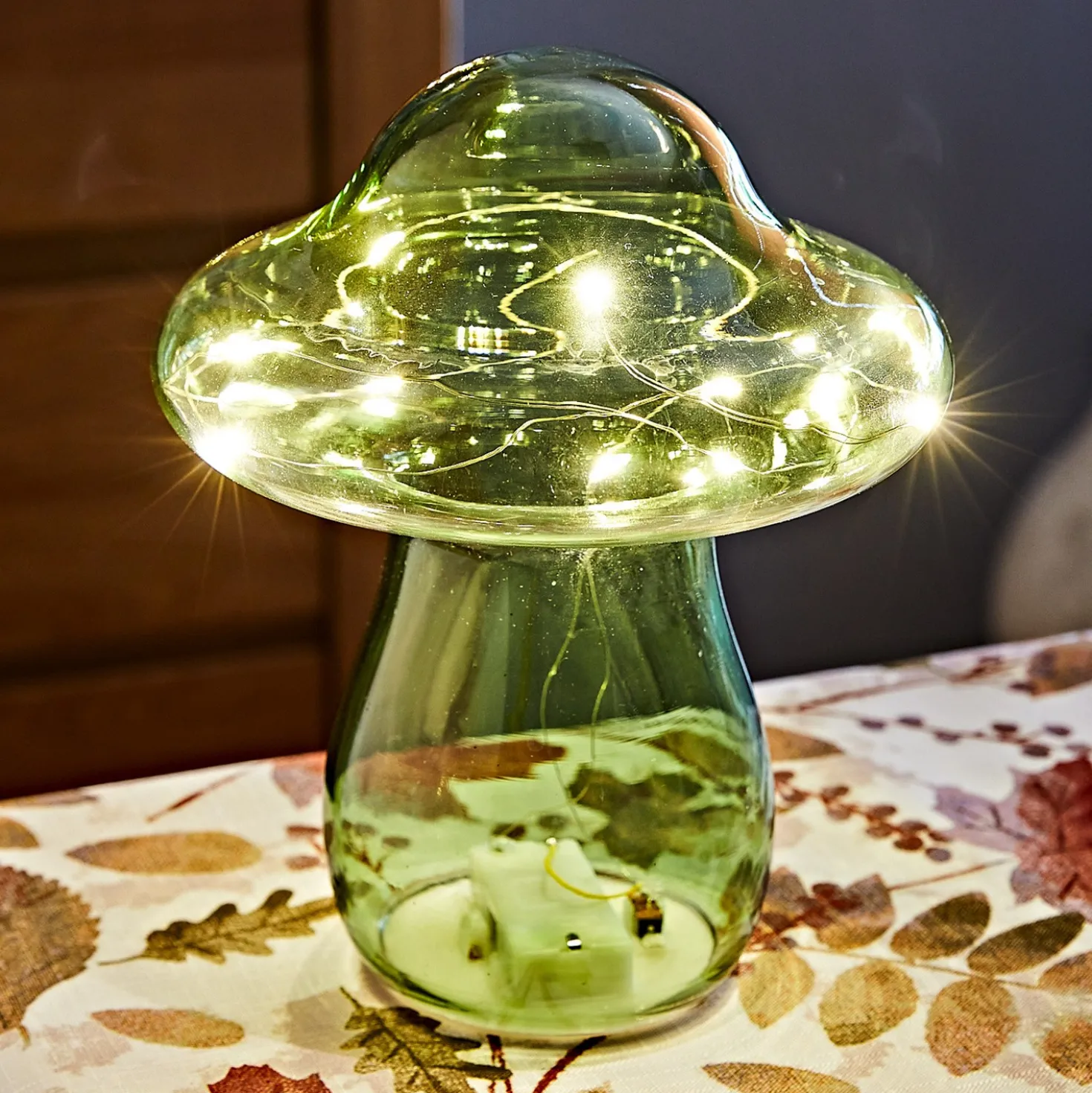 LED-Glas-Pilz grün Eldo