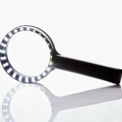 LED-Handlupe 30-fache Vergrößerung wiederaufladbar