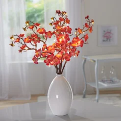 LED-Kirschblumenzweig rosa 2-tlg. Eldo