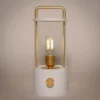 LED-Laterne Design A matt schwarz