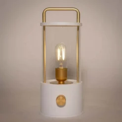 LED-Laterne Design A matt schwarz
