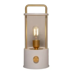 LED-Laterne Design A matt schwarz
