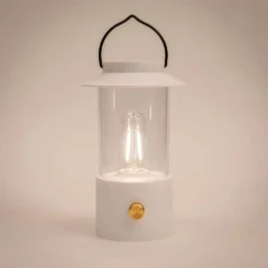 LED-Laterne Design B matt schwarz