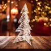 LED-Leuchttannenbaum irisierend mit Timer